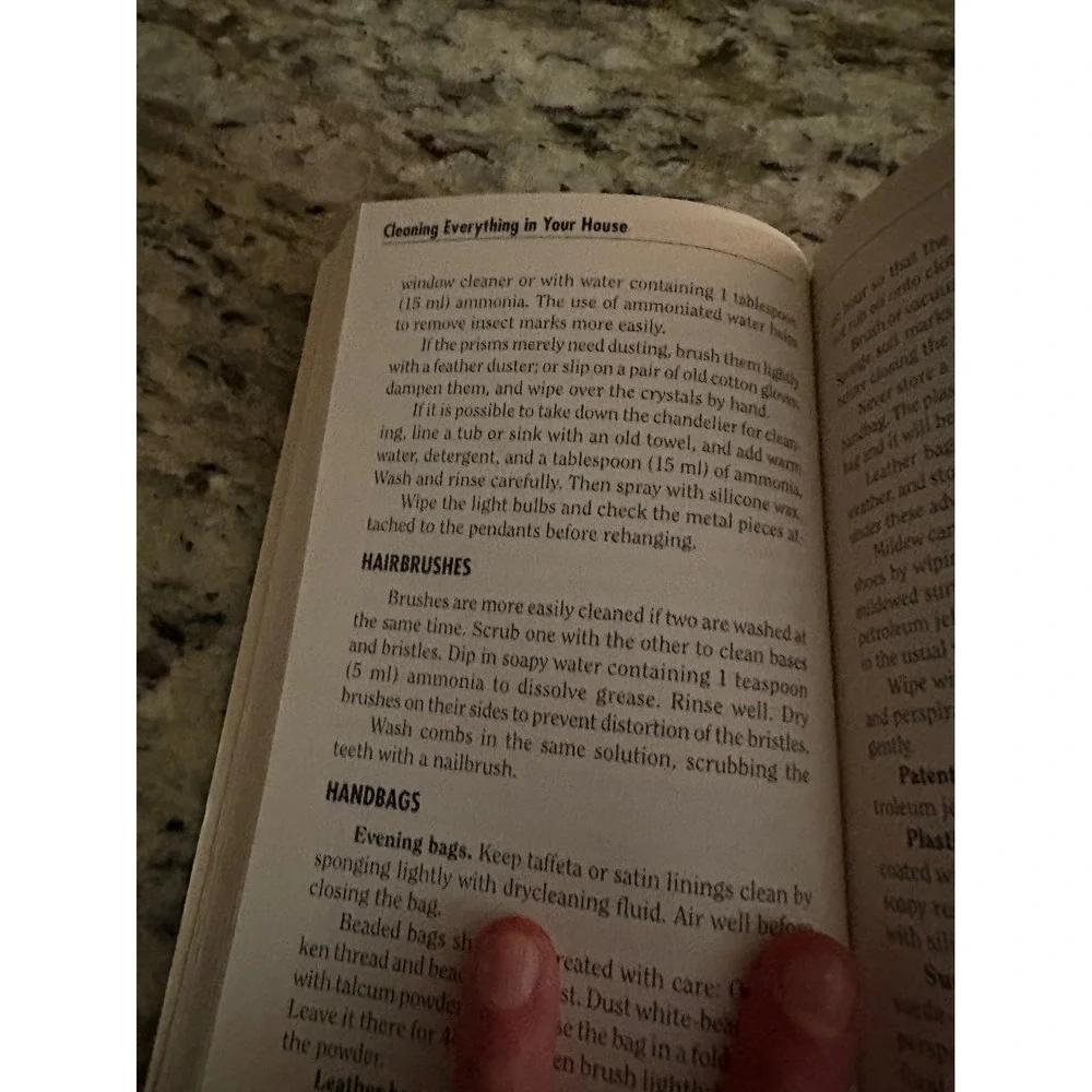 The Stain and Spot Remover‎ book Handbook by Jean Cooper Practical Guide
